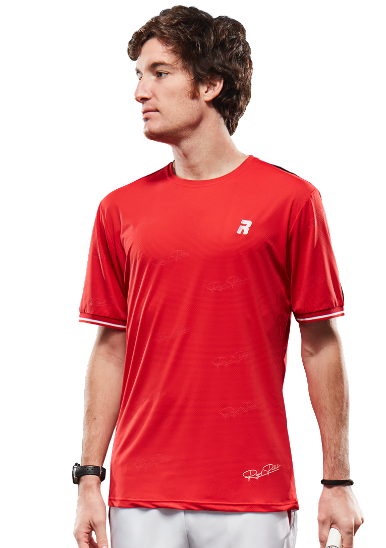 Camiseta Pádel Hombre Team Roja - Net Padel y Tenis