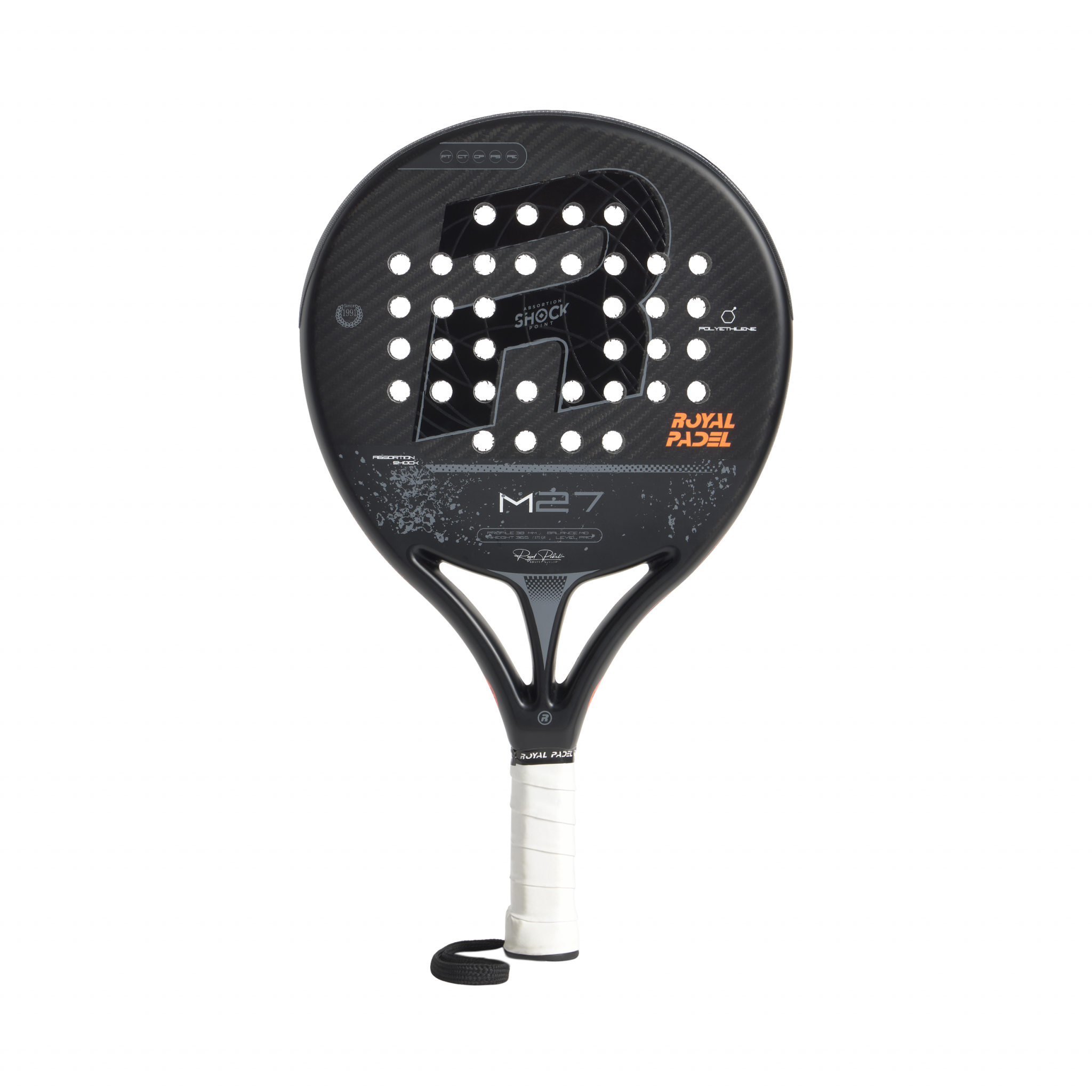 Padelracket Whip Poly Royal padel