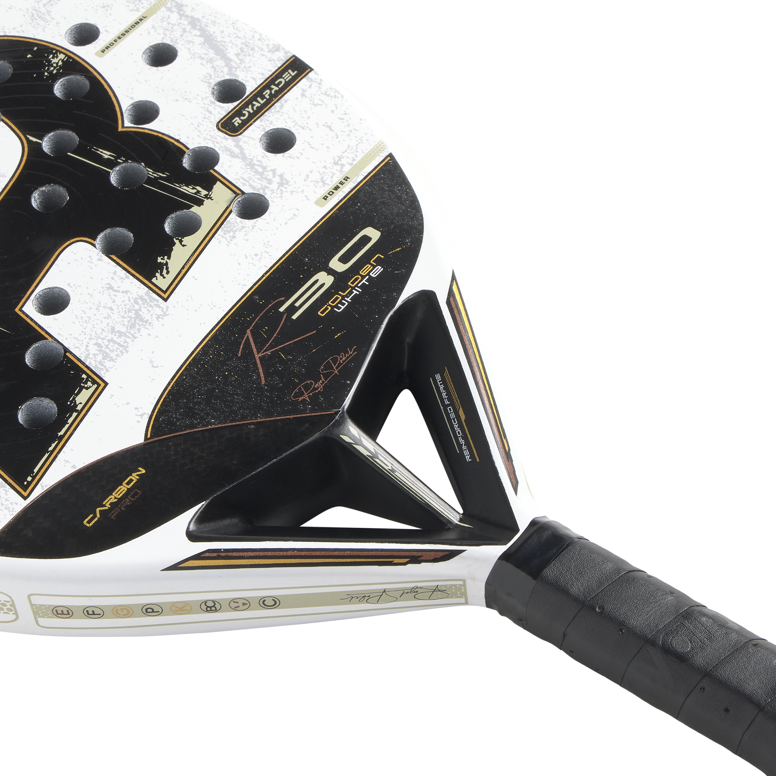Royal Padel R30 Golden White 2026 - Imagen 3